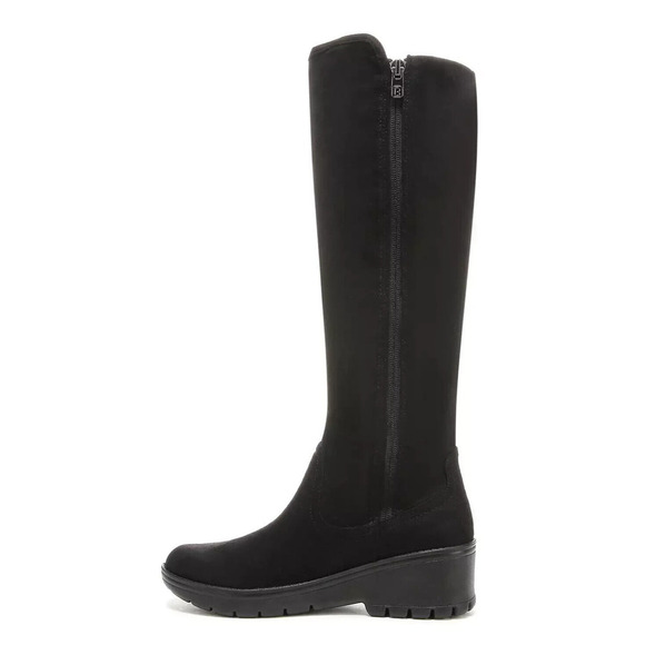 BZEES Womens Black Arch Support Brandy Round Toe Block Heel Boots Shoes 8.5 M - Picture 4 of 7